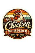 The Chicken Whisperer Sticker – Funny Chicken Lover Decal (3”)