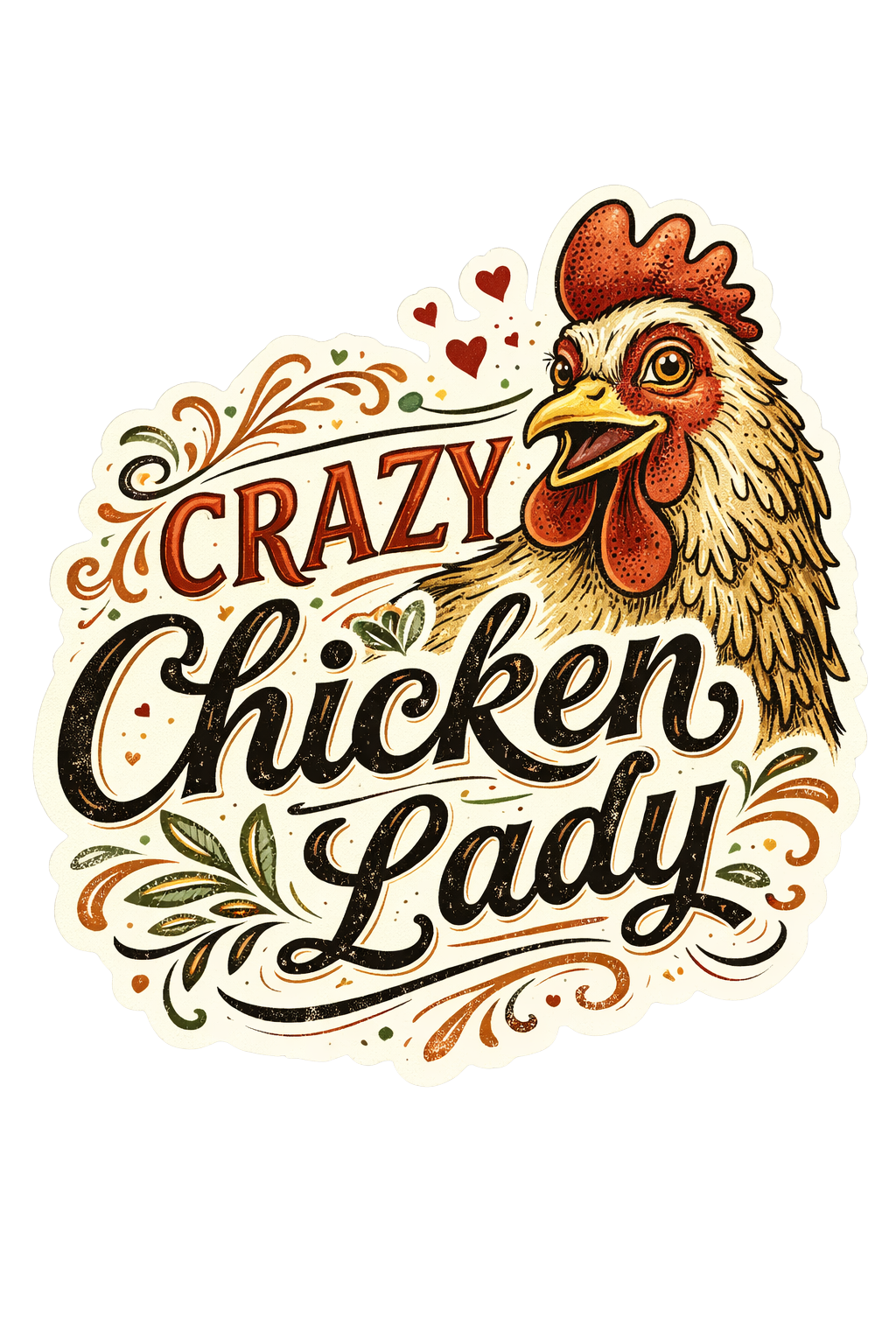 10 Pack Funny Chicken Sticker Bundle – Waterproof Vinyl Stickers