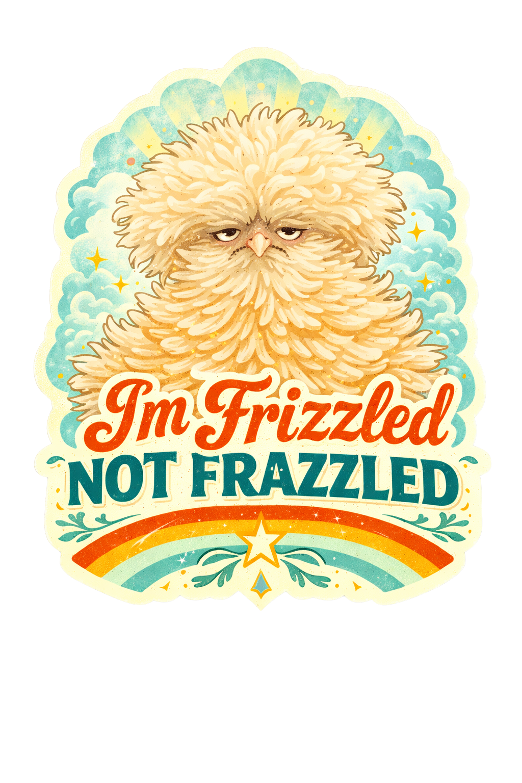 10 Pack Funny Chicken Sticker Bundle – Waterproof Vinyl Stickers
